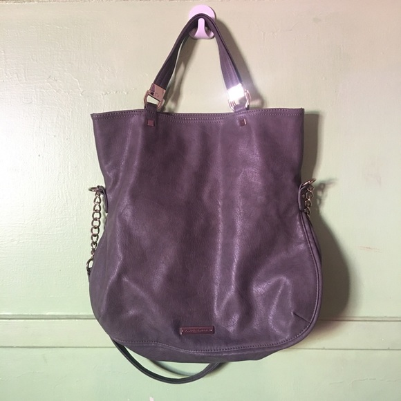 Convertible Stone-Grey Hobo/Satchel - Picture 2 of 6